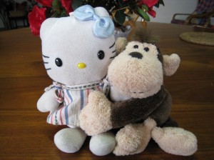 Kitty and Monkey^^